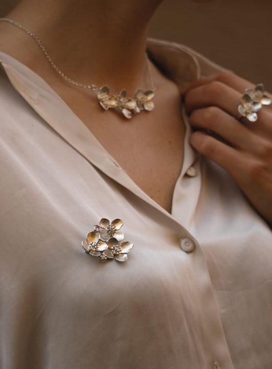 Spilla Fior di Ciliegio