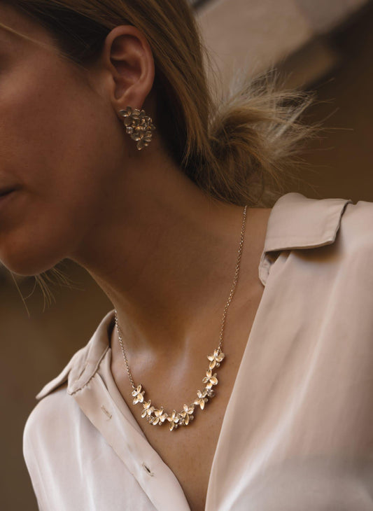 Orecchini Tris Fiorellini e Delia