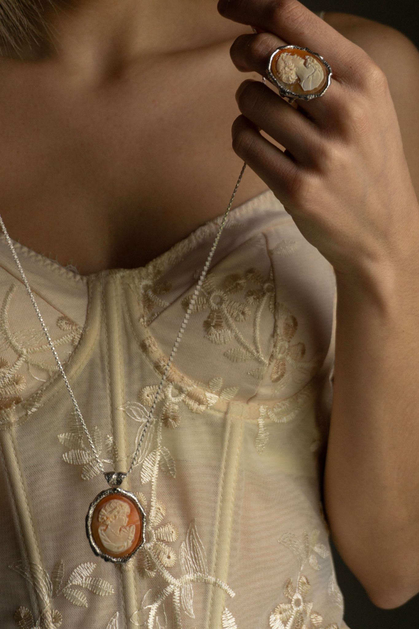 Collana cammeo