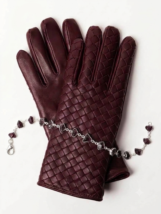 Bracciale Raw Stones: L'Incontro tra Pietre Grezze e Luce Scultorea