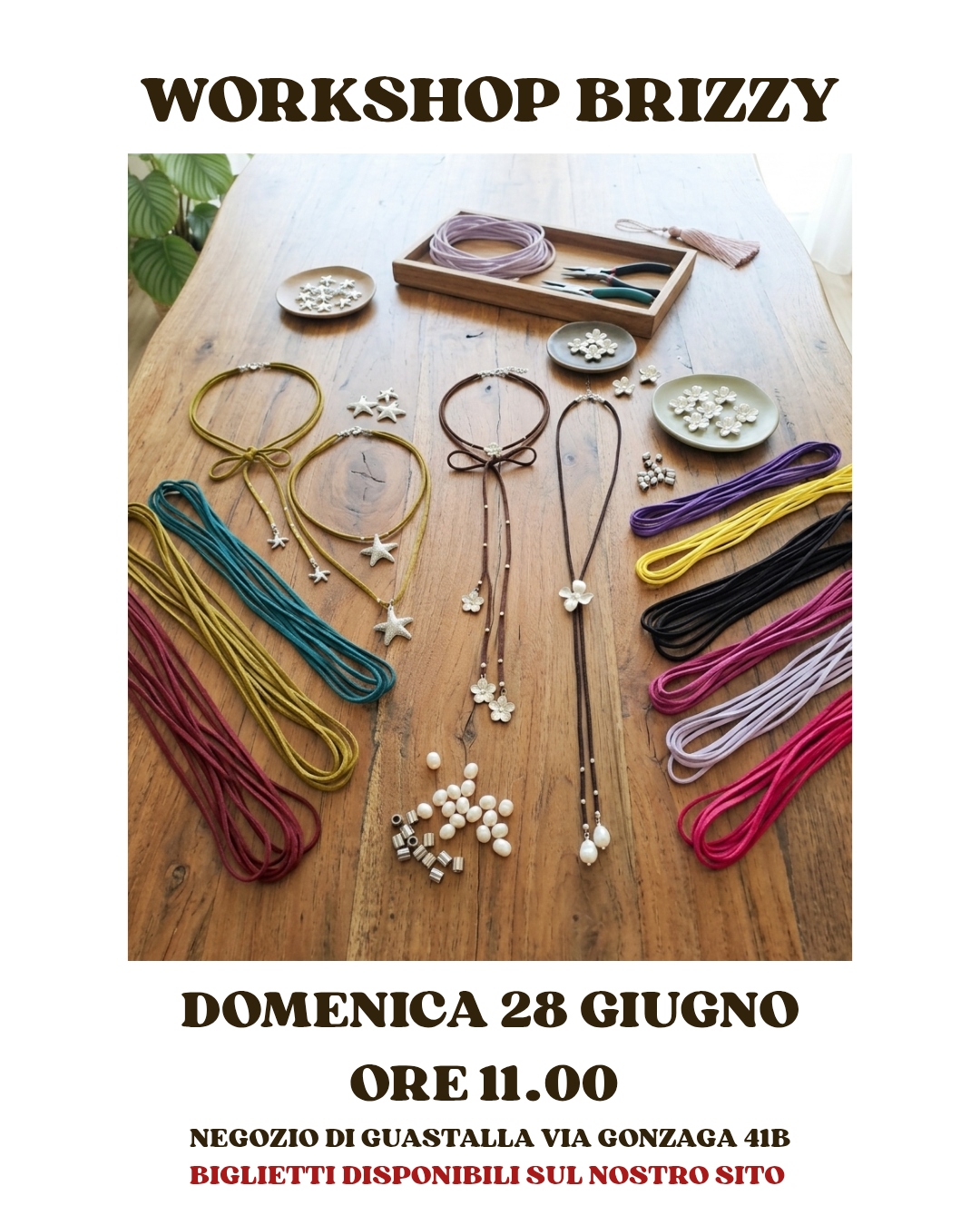 Workshop Brizzy – Crea la tua Brizzy personalizzata!