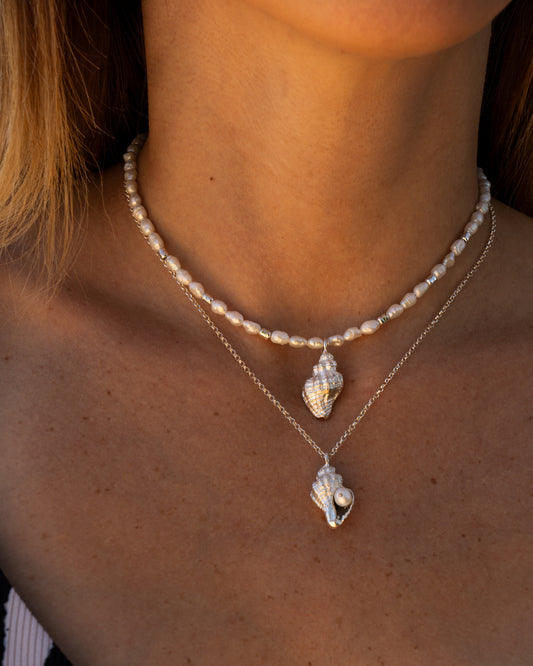 Collana con Conchiglia spirale