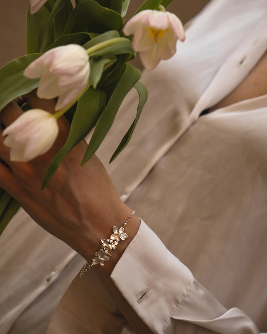 Bracciale Tris Fiorellini e Delia