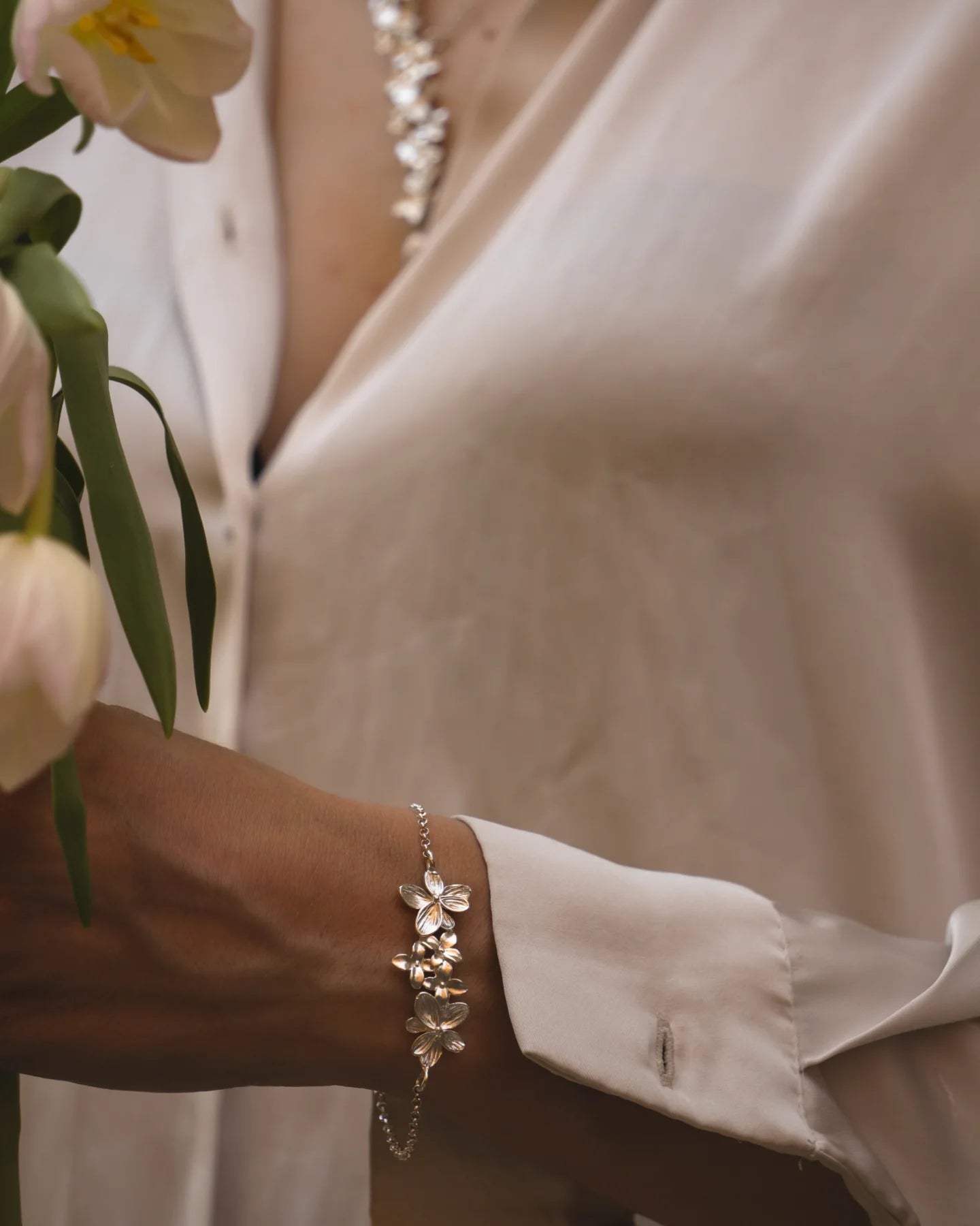 Bracciale Tris Fiorellini e Delia